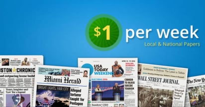 Discounted Newspapers