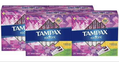 Tampax at Amazon