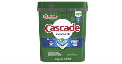 Cascade Dish Detergent on Amazon