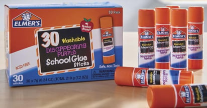 Elmer's Disappearing Glue Sticks on Amazon