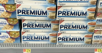 Saltines at Walmart