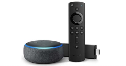 Fire TV Stick 4K Bundle with Echo Dot on Amazon