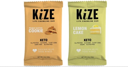 KiZE Keto Bar at Walmart