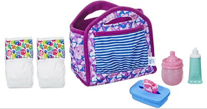 Baby Alive Diaper Bag Set at Walmart