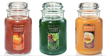 Yankee Candles on Amazon