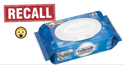 Cottonelle wipes recall