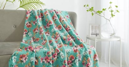 Mainstays Fleece Plush Throw Blanket at Walmart