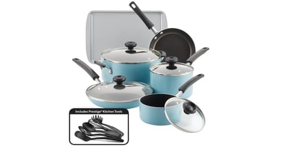 Farberware 15-Piece Cookware Set at Macy's