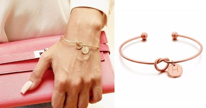 Initial Knot Bracelet at Jane