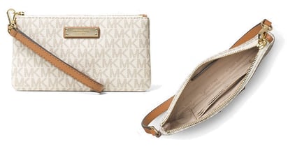 Michael Kors Jet Set Medium Logo Wristlet