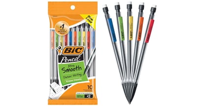 BIC Mechanical Pencils10-ct at Amazon