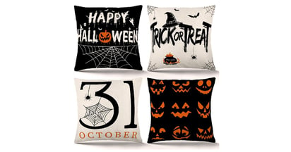 Halloween Pillow Covers on Amazon