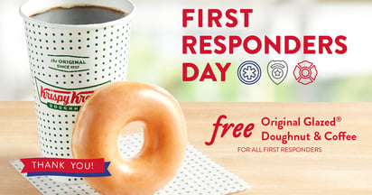 Krispy Kreme First Responders Day