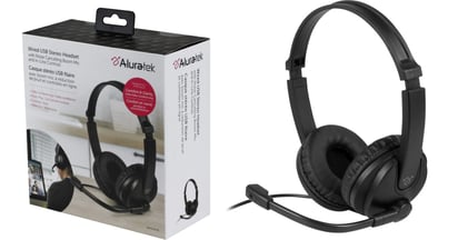 Aluratek Wired USB Stereo Headset at Best Buy