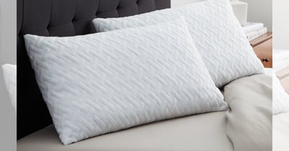 Rest Haven Memory Foam Bed Pillow at Walmart