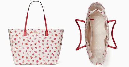 Kate Spade Lori Ditsy Buds Tote