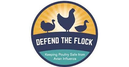 Usda Defend the Flock Magnet