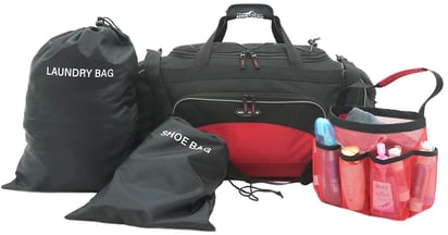 Travelers Club 4-Piece Gym Duffel Set at Macy's