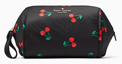 Kate Spade Chelsea Medium Cherry Makeup Bag