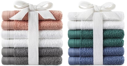 Home Expressions 6-Piece Washcloth Set at JCP