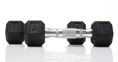 Tru Grit Fitness 5 lb Pair Dumbbell at Walmart