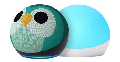 Echo Dot Kids + Echo Glow 4th Gen at Amazon