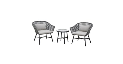 3-Piece Chat Set with Tile Top Table at Walmart