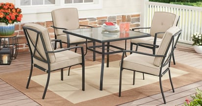 Mainstays 5-Piece Patio Dining Set at Walmart