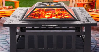 Wood Burning Fire Pit Tables at Walmart