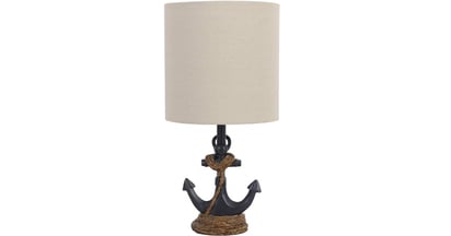 Antique Navy Anchor Accent Lamp at Amazon