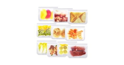 Reusable Food Storage Bags at Amazon