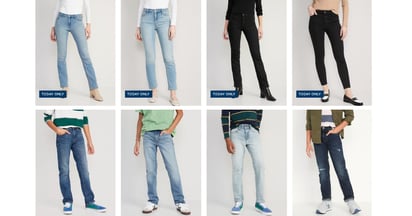 Wow Jeans at Old Navy