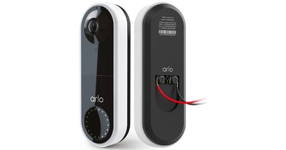 Arlo Essential Wired Video Doorbell at Amazon