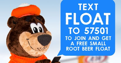 A&W Free Root Beer Floar