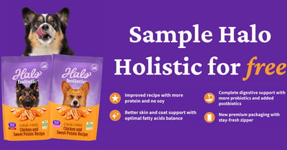 halo holistic dog food