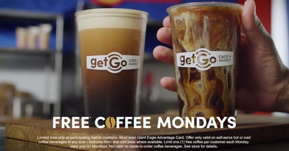 Giant Eagle Free Coffee