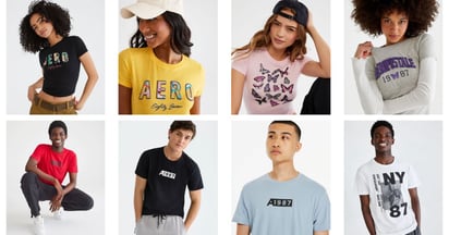 Graphic Tees at Aeropostale