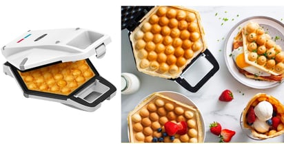 Bella Bubble Waffle Maker at Amazon