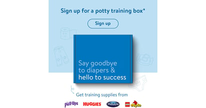 walmart potty training box