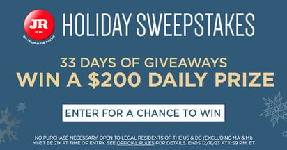 JR 2023 Holiday Sweepstakes