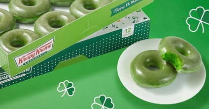 Krispy Kreme St. Patrick's Day