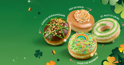 Krispy Kreme St. Patrick’s Day Collection