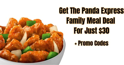 panda express coupon code family meal