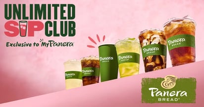 panera sip club promo