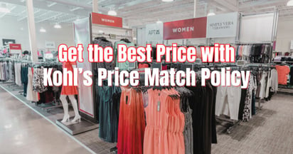 kohl's price match policy