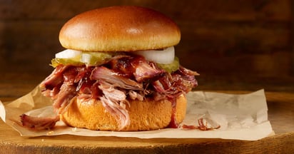 Dickey's Pulled Pork Sandwich