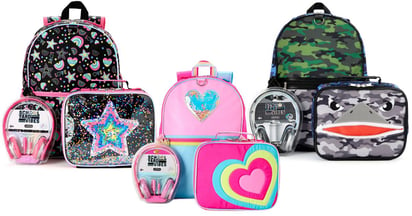 Schoolyard Vibes Backpack Set at Walmart