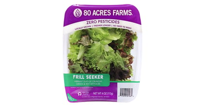 Social Nature 80 Acres Farms Fresh Salad Blends