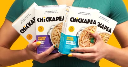 Peekage Chickpea Spirals Pasta