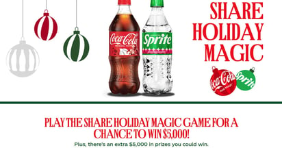 Coca Cola & Sodexo Holiday Magic Match Sweepstak